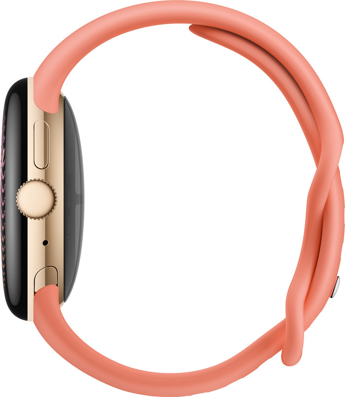 Google Pixel Watch 5 Pink 41mm left side