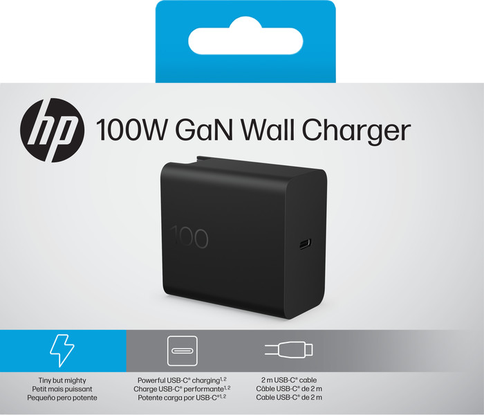 HP 100 W GaN-USB-C-Ladegerät verpackung