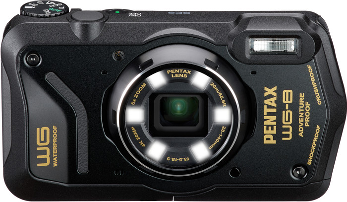 Pentax WG-8 Schwarz rechte seite