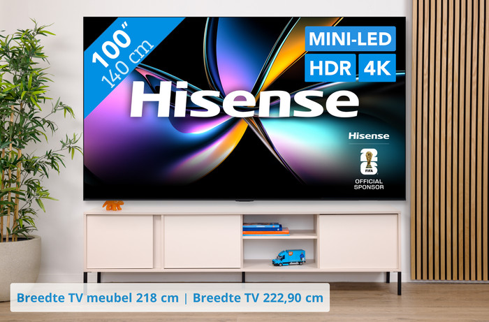 Hisense 100 Zoll ULED Mini-LED U79Q PRO (2025) visuelles Coolblue 2