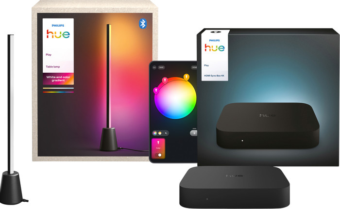 Philips Hue Play Stehleuchte + HDMI Sync Box 4K Main Image
