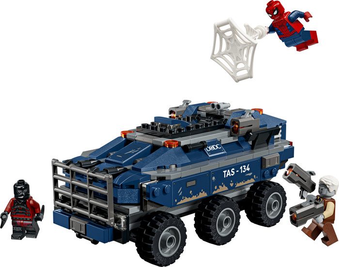 LEGO Marvel Spider-Man Jagt den Gefängnistransporter 76349 Main Image