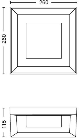 Philips Hue Econic Wall Lamp White and Color Black Modern null