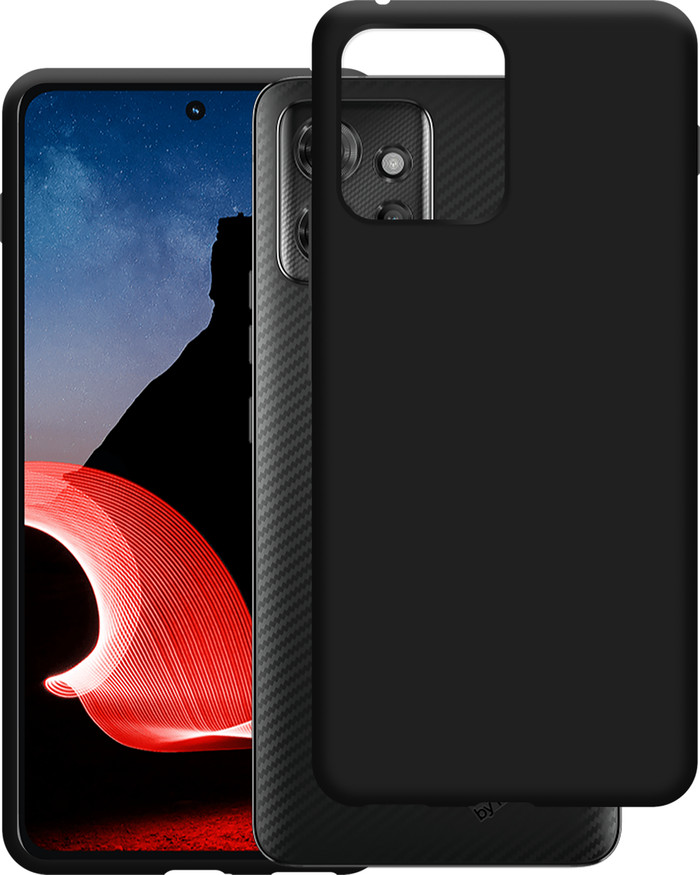 Just in Case Soft Design Motorola ThinkPhone Backcover Schwarz vorne