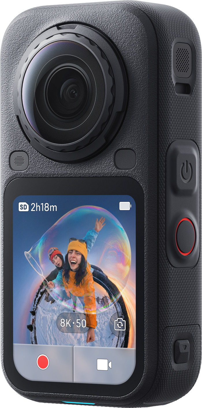 Insta360 X6 Essentials Bundle Schwarz rückseite