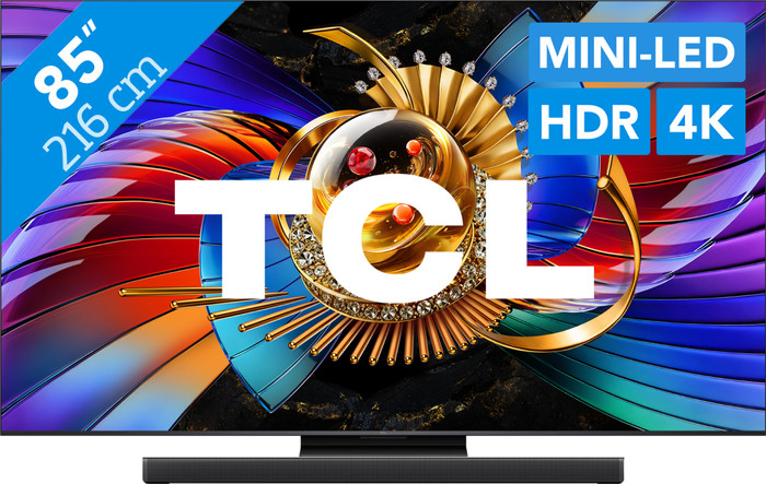 TCL SQD Mini LED 85" 80L (2026) + TCL Q75K Main Image