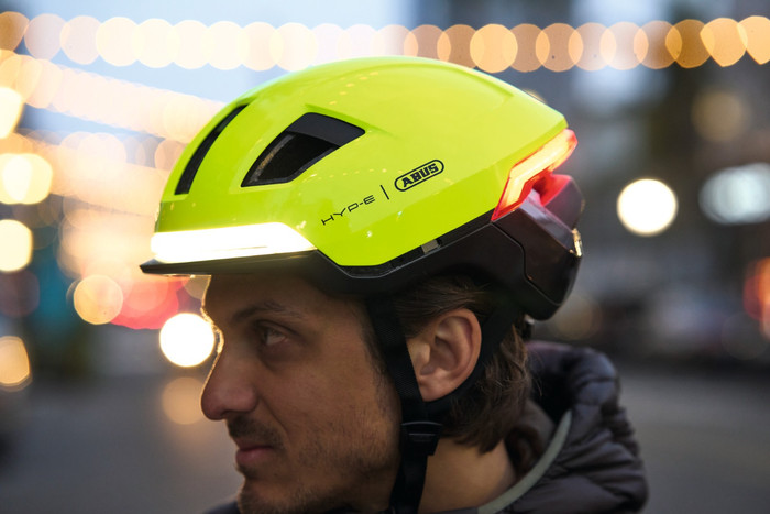 ABUS HYP-E Gelb M produkt in gebrauch