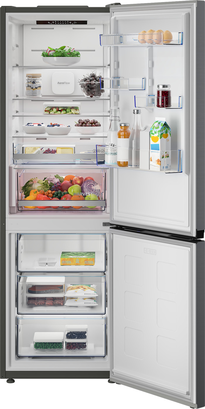 Beko B7RCNA378HXP HarvestFresh inside