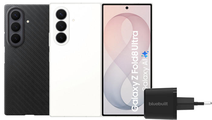 Samsung Galaxy Z Fold8 Ultra 512GB Weiß 5G + Zubehörset Main Image