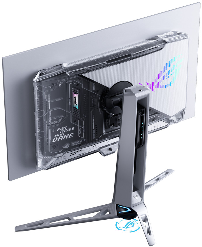 ASUS ROG Swift PG27AQWP-W OLED rückseite