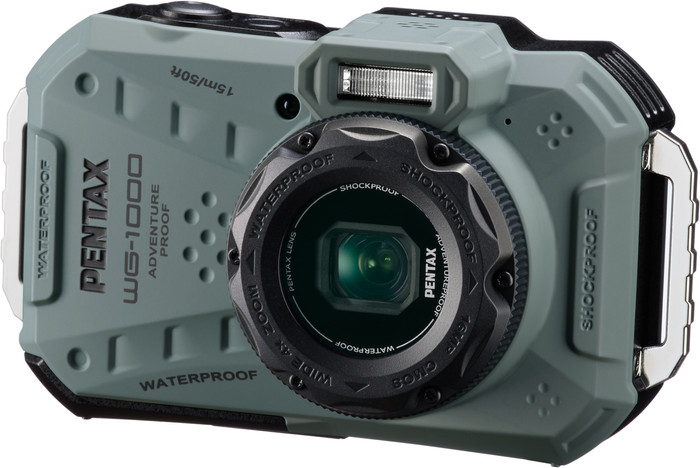 Pentax WG-1000 Grün rechte seite