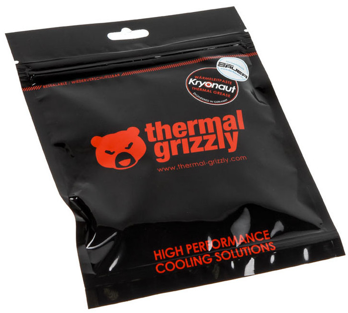 Thermal Grizzly Kryonaut Thermal Paste - 1g packaging