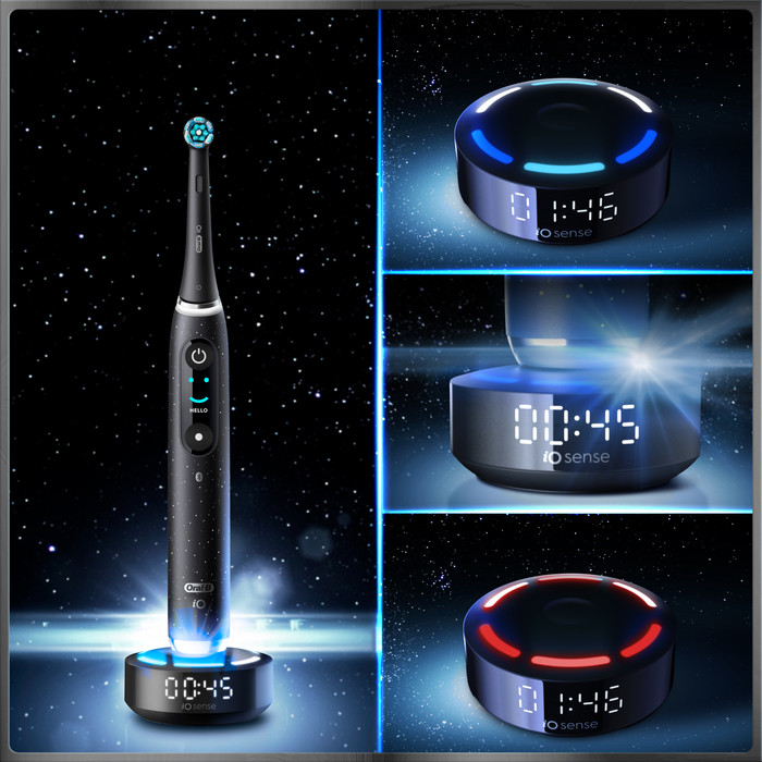 Oral-B iO 10 Black produkt in gebrauch