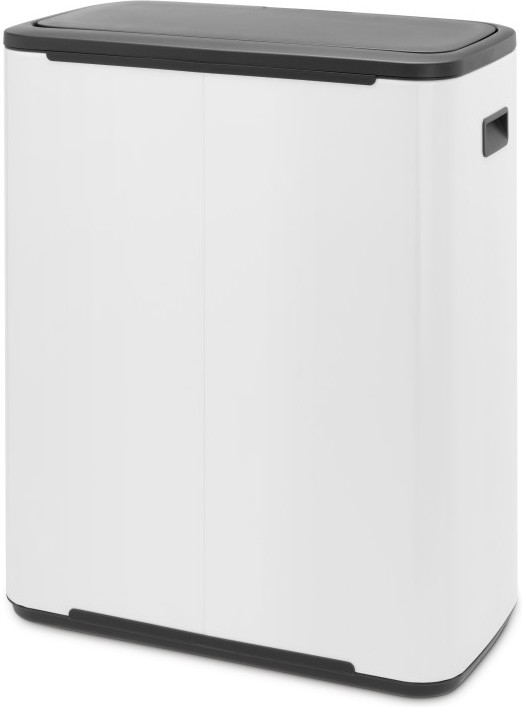 Brabantia Bo Touch Bin 60 Liter White rückseite