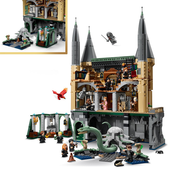 LEGO Harry Potter Schloss Hogwarts: Ostflügel 76473 detail