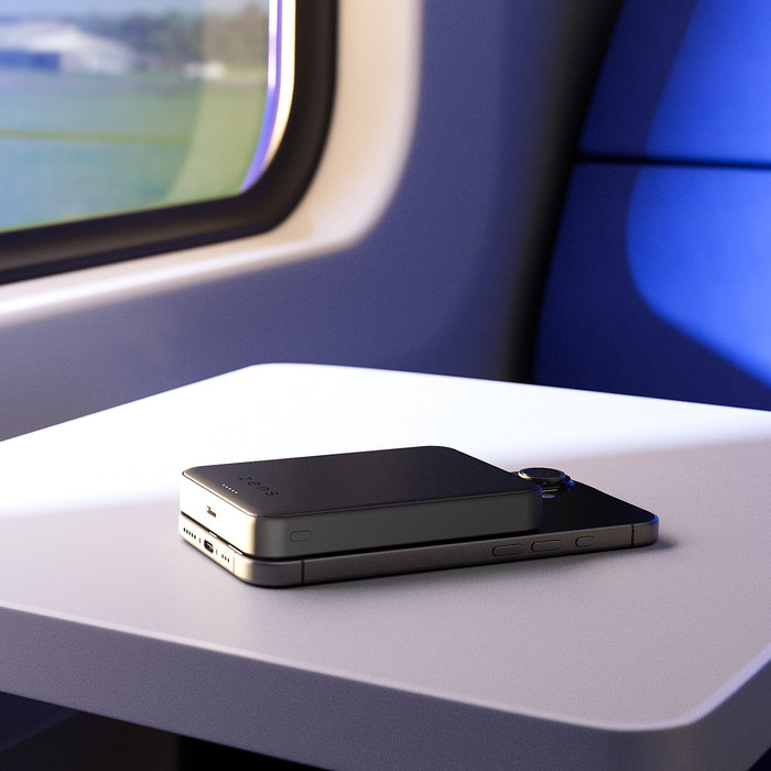 Zens Wireless Powerbank mit MagSafe und Qi2.2 10.000 mAh Schwarz visueller lieferant