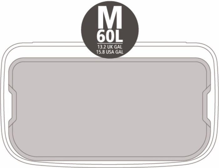 Brabantia Bo Touch Bin 60L Platinum visual supplier
