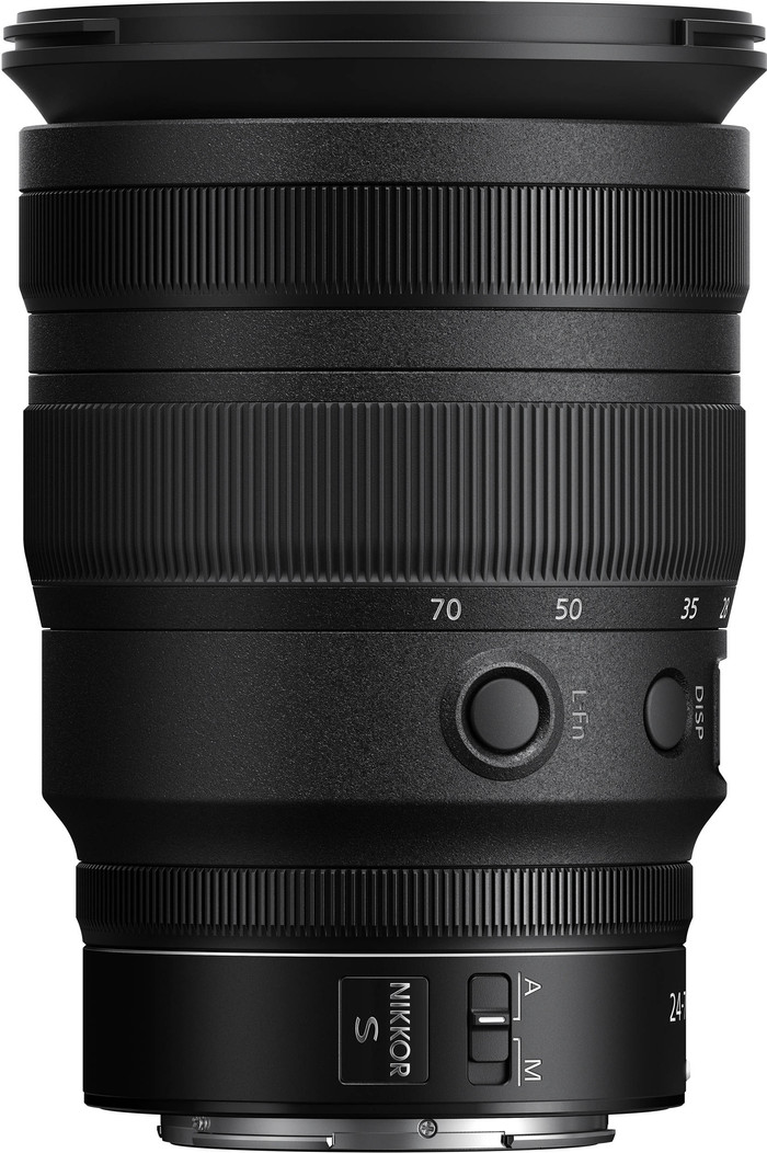 Nikon Nikkor Z 24-70mm f/2.8 S right side