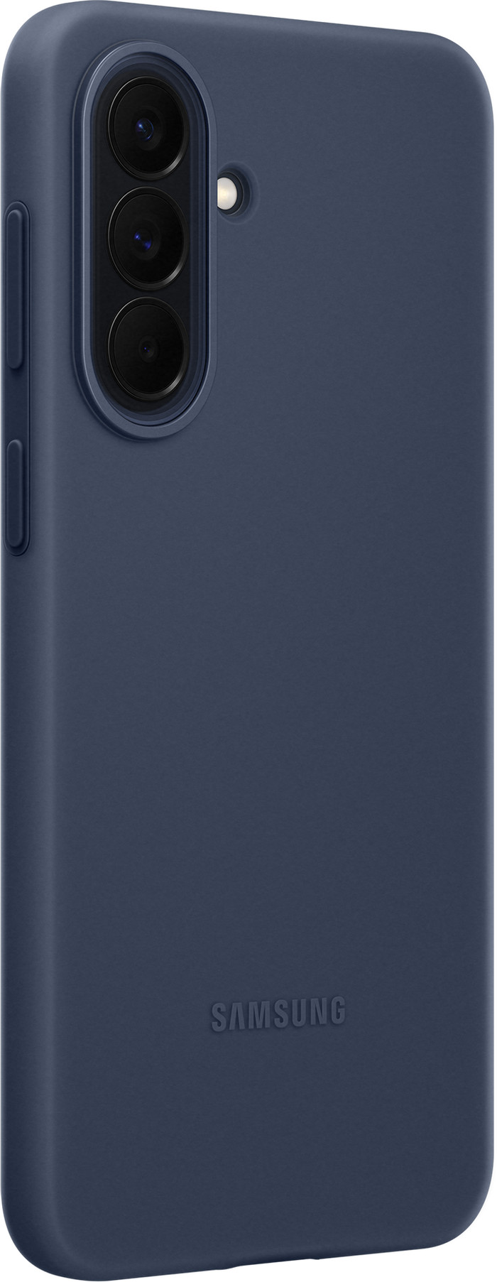 Samsung Galaxy A57 Backcover aus Silikon Dunkelblau rechte seite