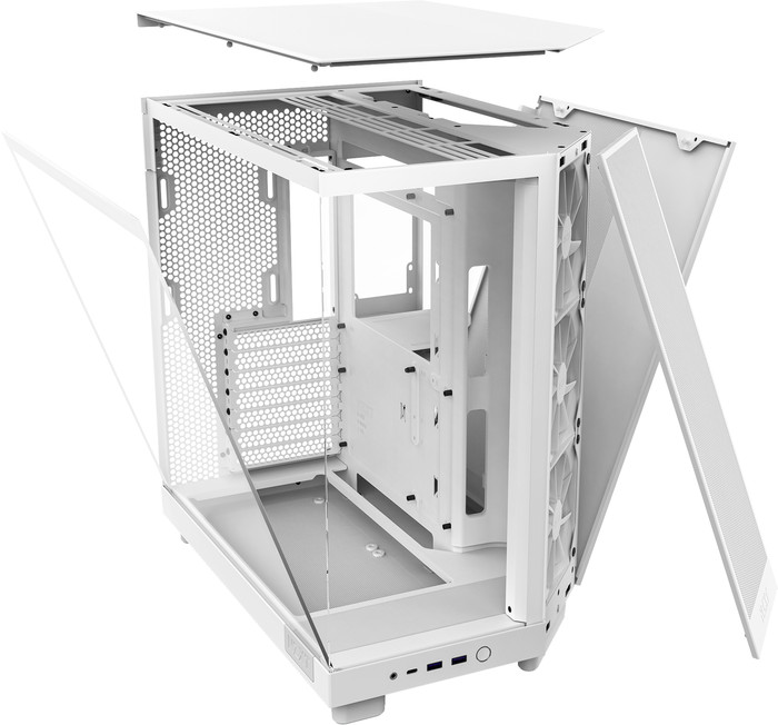 NZXT H6 Flow - Weiß visueller lieferant