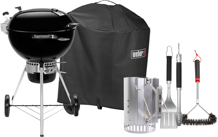 Weber Master-Touch Premium E-5770 Schwarz Starterset Main Image
