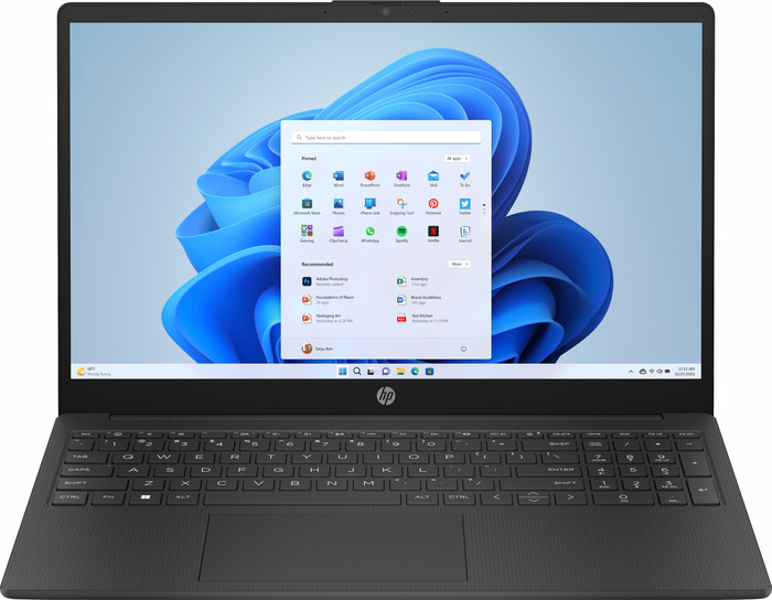 HP 15 fd0216ng - 15,6" - Intel N100 - 4GB RAM/128GB vorne