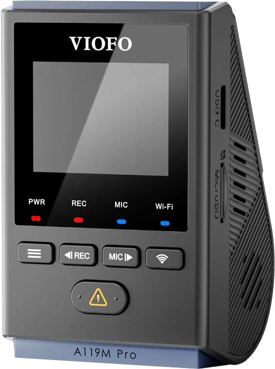 Viofo A119M Pro 4K WLAN GPS linke seite
