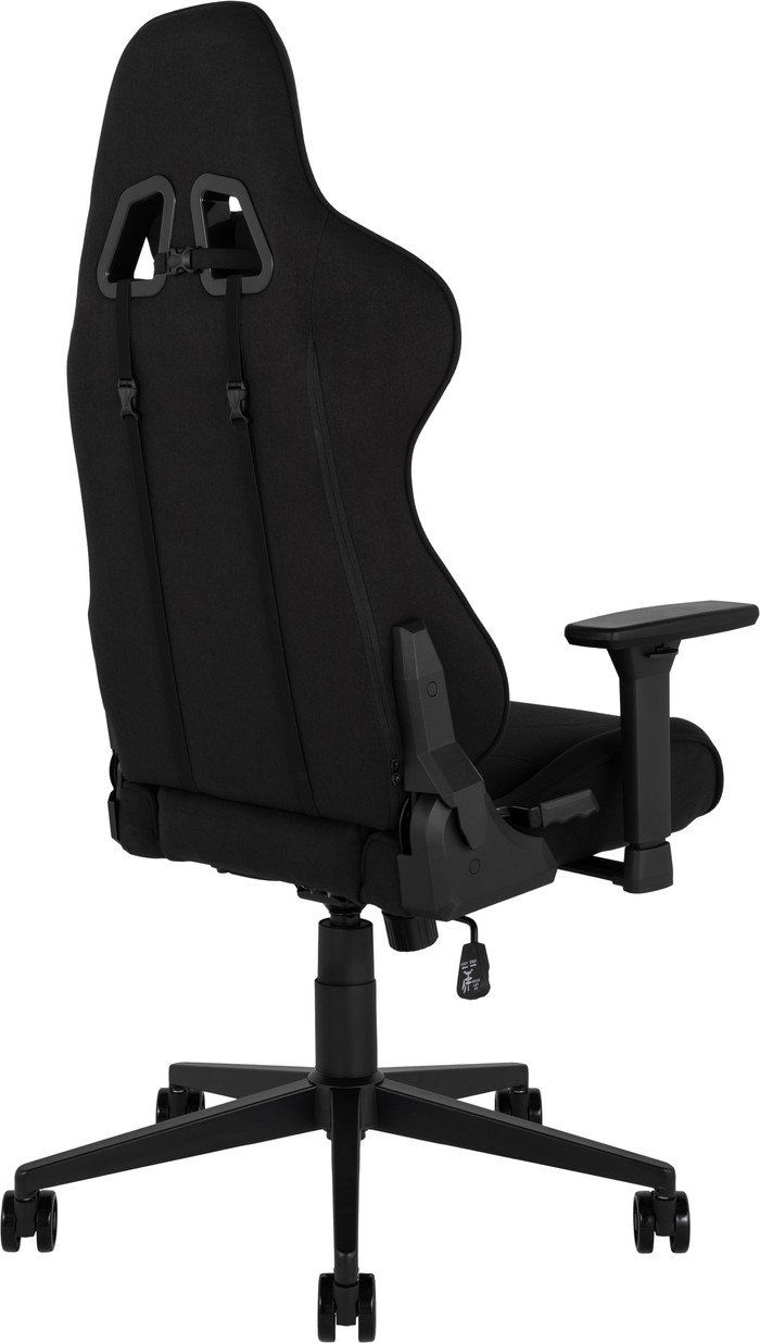 Vortech Essential Gaming-Stuhl Schwarz linke seite