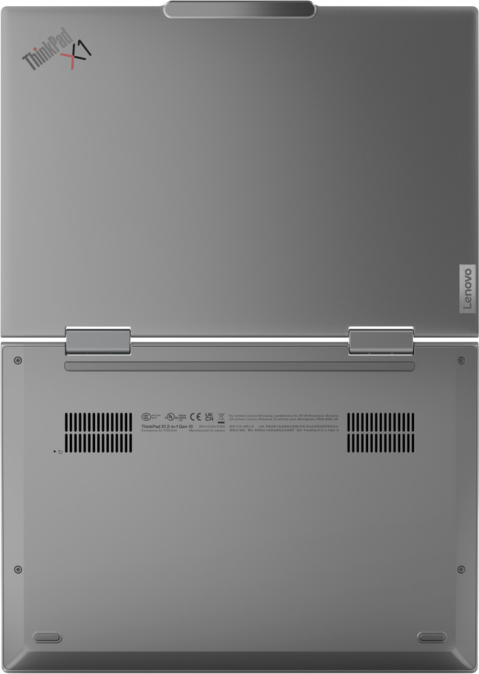 Lenovo ThinkPad X1 2-in-1 G10 (Intel) Copilot+ PC - 21NU003MMH QWERTY back