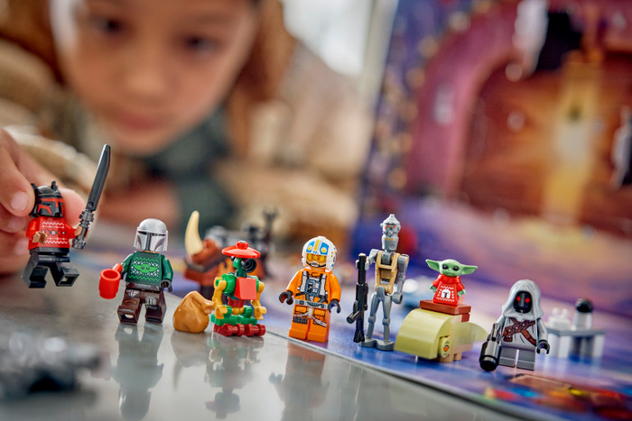 LEGO Star Wars Advent Calendar 2026 75456 product in use