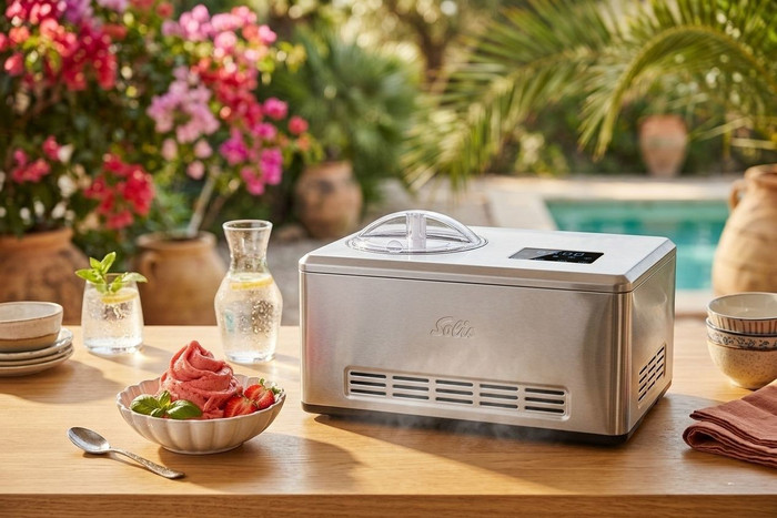 SOLIS Gelateria Pro Touch 3-in-1 8506 product in use