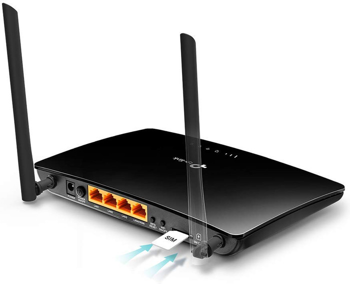 TP-Link Archer MR200 rückseite