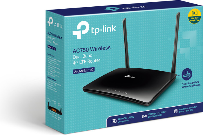 TP-Link Archer MR200 rechte seite