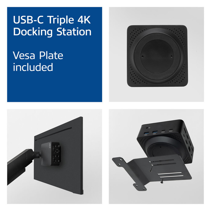 ACT USB-C Triple 4K DisplayLink Dockingstation visueller lieferant