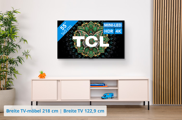 TCL QD Mini-LED 55 Zoll C69K Pro (2026) visuelles Coolblue 1