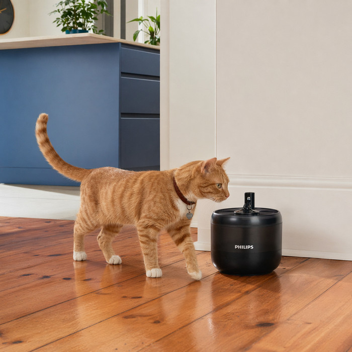 Philips Pet Series Trinkbrunnen produkt in gebrauch