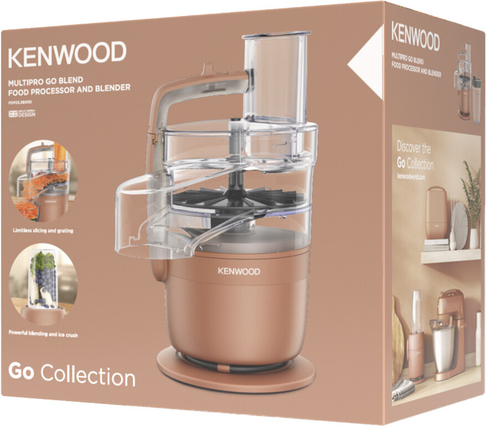 Kenwood Multipro Go FDP23.380RD Red Clay verpackung