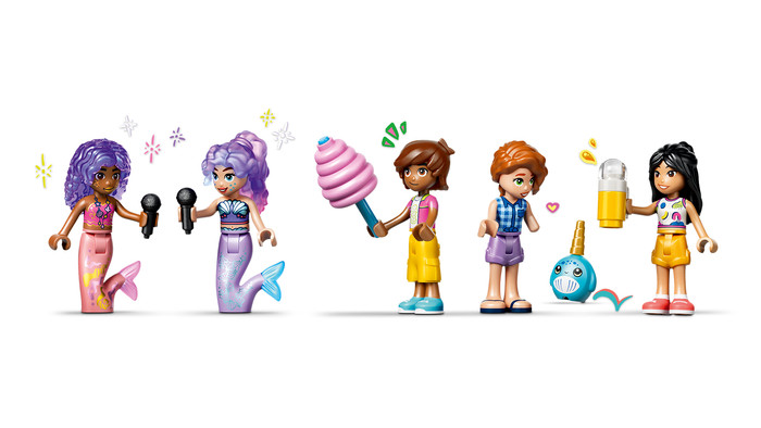 LEGO Friends Mermaid Roller Coaster Ride 42703 detail