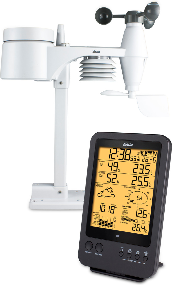 Alecto WS-4700 produkt in gebrauch