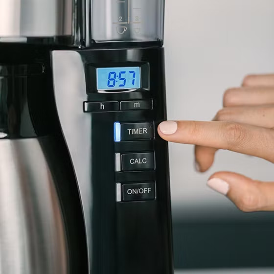 Melitta Look Therm Timer Schwarz 1025-18 detail