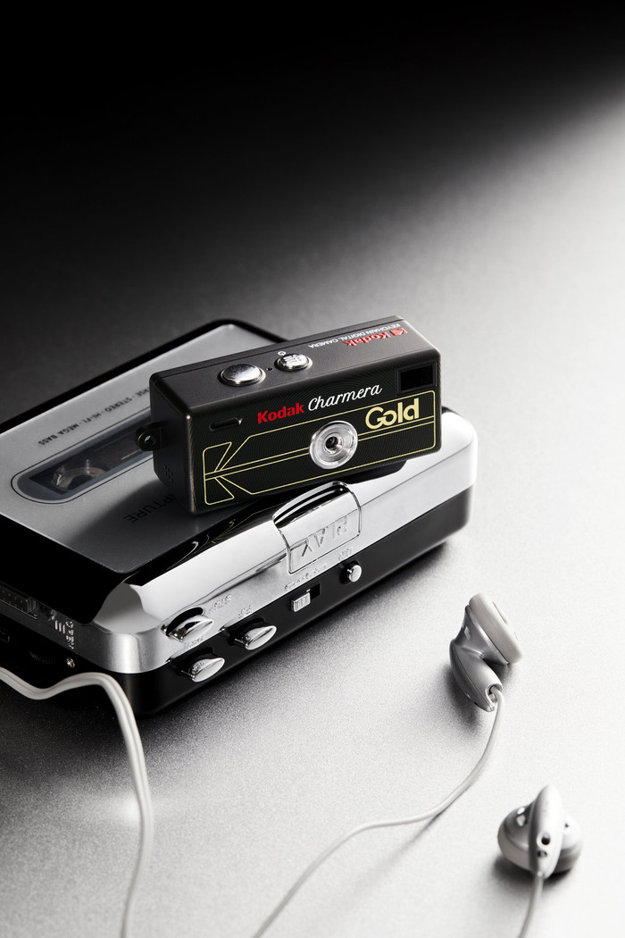 Kodak Charmera Millenium Keychain Digital Camera (Single Blind Box) product in use