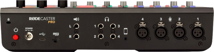 Rode Rodecaster Pro rückseite
