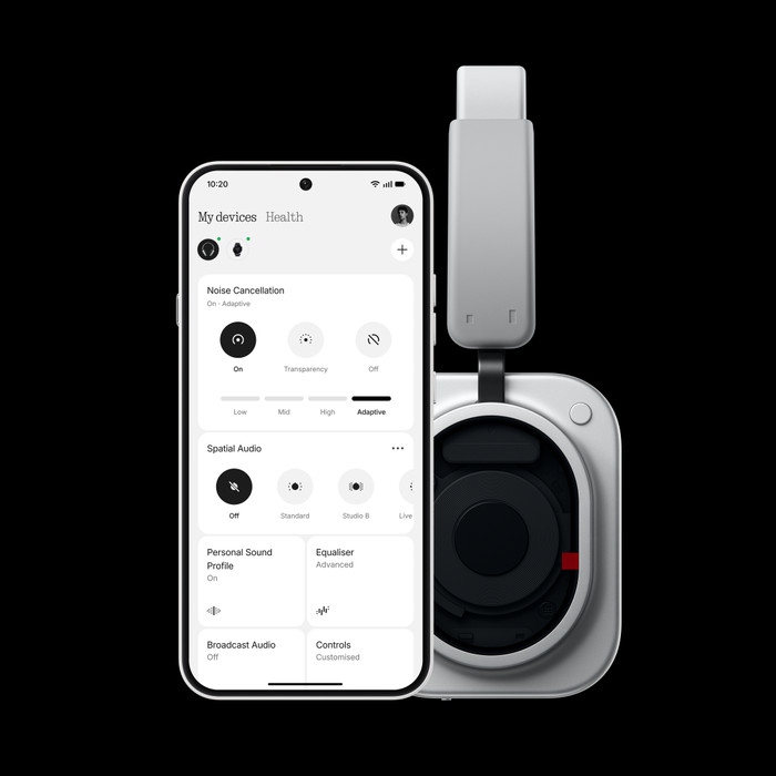 Nothing Headphone (1) Pro Weiß visueller lieferant