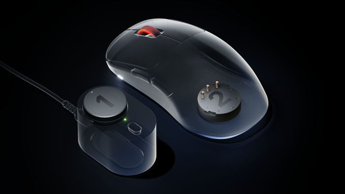 SteelSeries Sensei Pro WL Kabellose Gaming-Maus Schwarz visueller lieferant