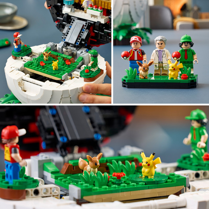 LEGO Pokémon Pokéball mit Beeindruckenden Trainermomenten 72154 detail