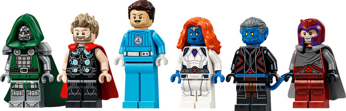 LEGO Marvel Legendärer Showdown: Avengers: Doomsday 76348 vorne