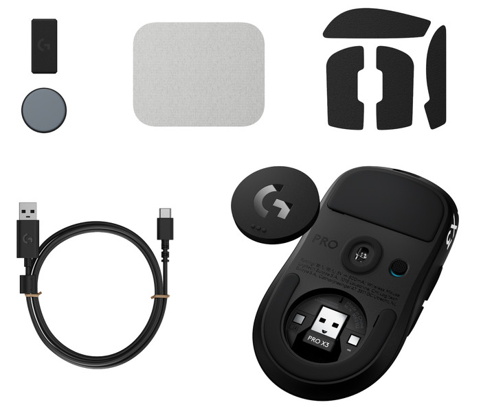 Logitech G PRO X3 SUPERSTRIKE LIGHTSPEED Schwarz Verbundprodukt