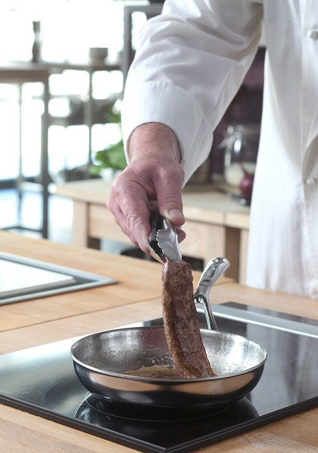 Demeyere Proline 7 Bratpfanne 28 cm produkt in gebrauch