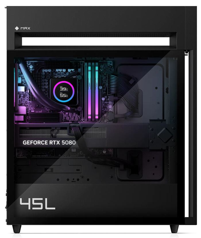 HP OMEN MAX 45L GT23-0985nd linke seite