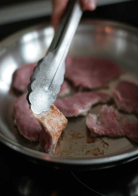 Demeyere Proline 7 Bratpfanne 28 cm produkt in gebrauch